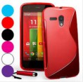 tpu motorola g xt1032 varios colores + film